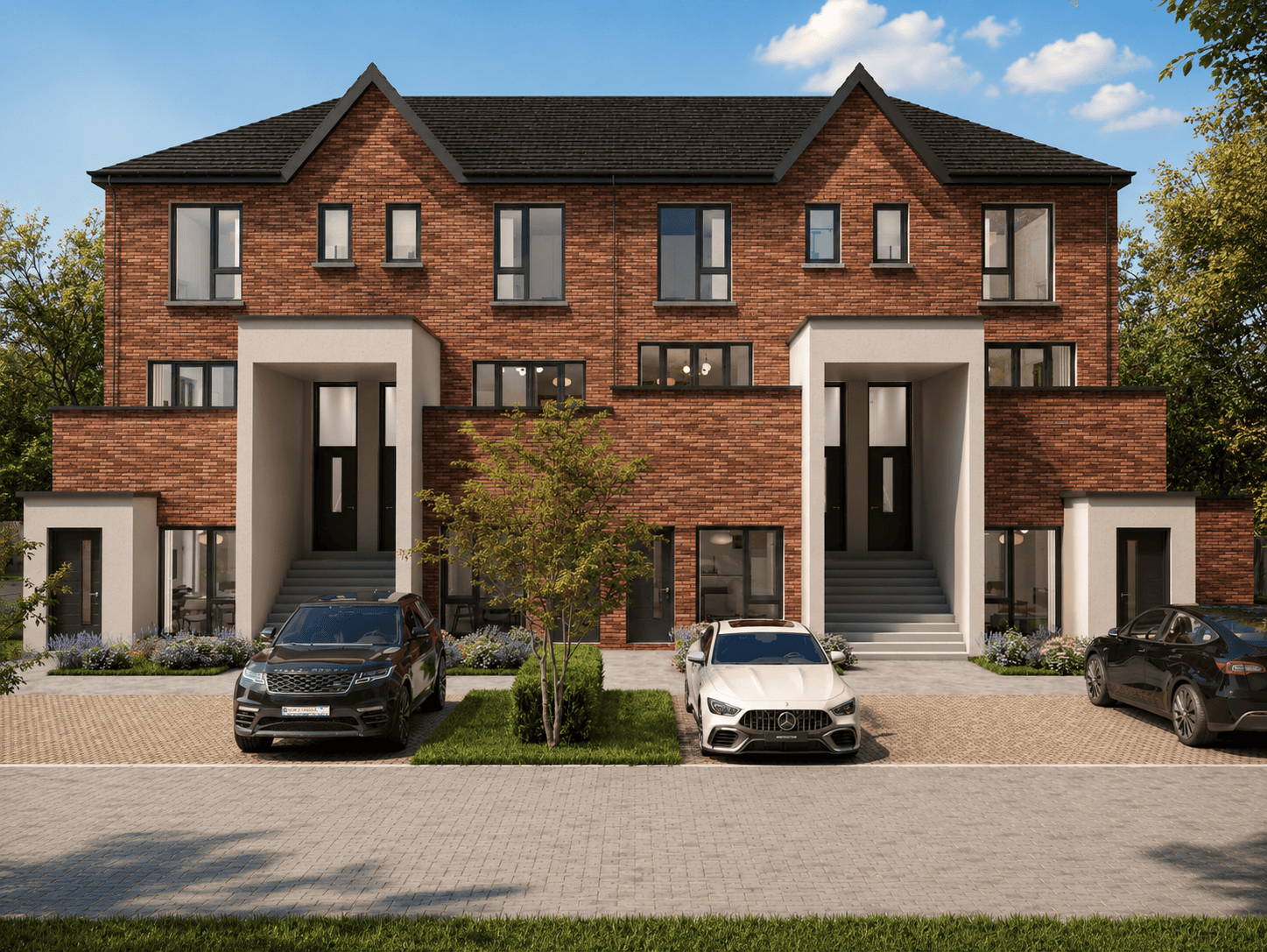 Yourells Meadow Duplex Front Image One Bedroom Apartment, Yourell’s Meadows, The Back Road, Malahide, Co Dublin