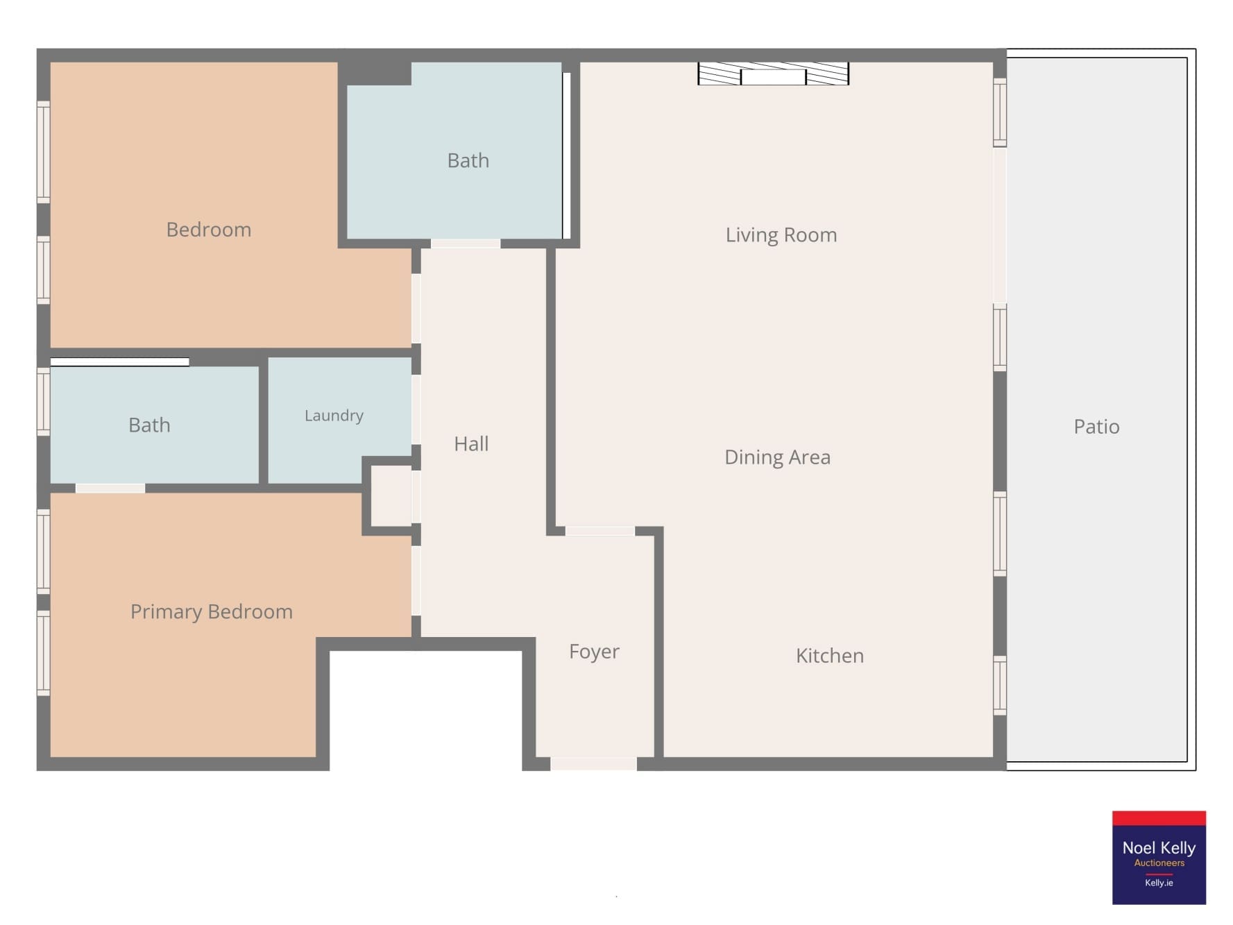 Apartment 1, 12 The Meadow, Robswall, Malahide, Co. Dublin